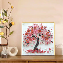 Load image into Gallery viewer, Paper Drawing Tree Of Life 30*30CM Special Shaped Drill Diamond Painting Drill Diamond Painting
