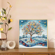 Load image into Gallery viewer, Paper Drawing Tree Of Life 30*30CM Special Shaped Drill Diamond Painting Drill Diamond Painting
