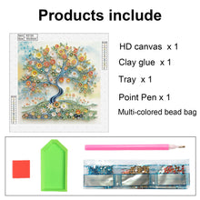 Load image into Gallery viewer, Paper Drawing Tree Of Life 30*30CM Special Shaped Drill Diamond Painting Drill Diamond Painting
