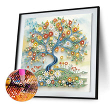 Load image into Gallery viewer, Paper Drawing Tree Of Life 30*30CM Special Shaped Drill Diamond Painting Drill Diamond Painting
