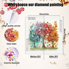 Load image into Gallery viewer, Paper Drawing Tree Of Life 30*30CM Special Shaped Drill Diamond Painting Drill Diamond Painting
