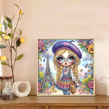 Load image into Gallery viewer, Cute Little Girl 30*30CM Special Shaped Drill Diamond Painting Drill Diamond Painting
