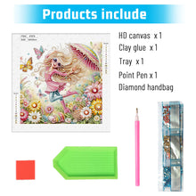 Load image into Gallery viewer, Cute Little Girl 30*30CM Special Shaped Drill Diamond Painting Drill Diamond Painting
