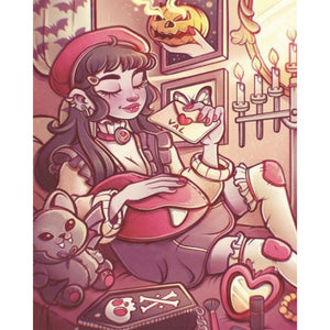 Halloween Girl 45*60CM Full Square Drill Diamond Painting Drill Diamond Painting