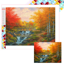 Load image into Gallery viewer, Maple Forest 40*30CM Full Square Drill Diamond Painting Drill Diamond Painting
