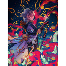 Load image into Gallery viewer, Genus Shinigami: Albedo 30*40CM(Canvas) Full Round Drill Diamond Painting
