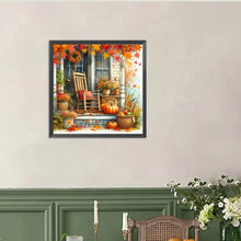 Load image into Gallery viewer, Autumn Courtyard 40*40CM Full Round Drill Diamond Painting Drill Diamond Painting
