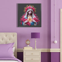 Load image into Gallery viewer, Faith Girl 40*40CM Special Shaped Drill Diamond Painting Drill Diamond Painting
