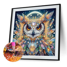 Load image into Gallery viewer, Owl 30*30CM Special Shaped Drill Diamond Painting Drill Diamond Painting
