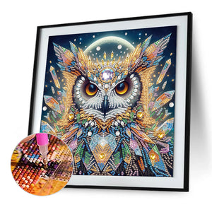 Owl 30*30CM Special Shaped Drill Diamond Painting Drill Diamond Painting