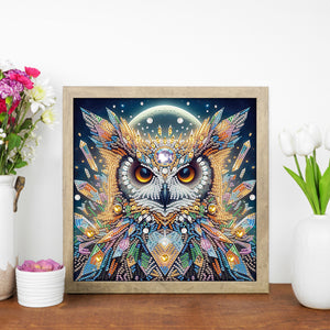 Owl 30*30CM Special Shaped Drill Diamond Painting Drill Diamond Painting