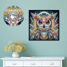 Load image into Gallery viewer, Owl 30*30CM Special Shaped Drill Diamond Painting Drill Diamond Painting
