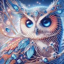 Load image into Gallery viewer, Owl 30*30CM Special Shaped Drill Diamond Painting Drill Diamond Painting
