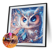 Load image into Gallery viewer, Owl 30*30CM Special Shaped Drill Diamond Painting Drill Diamond Painting
