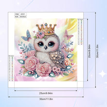 Load image into Gallery viewer, Owl 30*30CM Special Shaped Drill Diamond Painting Drill Diamond Painting
