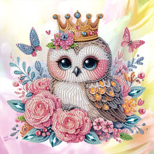 Load image into Gallery viewer, Owl 30*30CM Special Shaped Drill Diamond Painting Drill Diamond Painting
