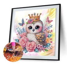 Load image into Gallery viewer, Owl 30*30CM Special Shaped Drill Diamond Painting Drill Diamond Painting
