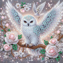 Load image into Gallery viewer, Owl 30*30CM Special Shaped Drill Diamond Painting Drill Diamond Painting
