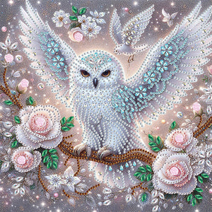 Owl 30*30CM Special Shaped Drill Diamond Painting Drill Diamond Painting