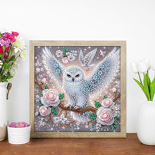 Load image into Gallery viewer, Owl 30*30CM Special Shaped Drill Diamond Painting Drill Diamond Painting
