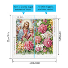 Load image into Gallery viewer, Our Lady Of Jesus 30*30CM Special Shaped Drill Diamond Painting Drill Diamond Painting
