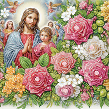 Load image into Gallery viewer, Our Lady Of Jesus 30*30CM Special Shaped Drill Diamond Painting Drill Diamond Painting
