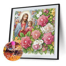 Load image into Gallery viewer, Our Lady Of Jesus 30*30CM Special Shaped Drill Diamond Painting Drill Diamond Painting
