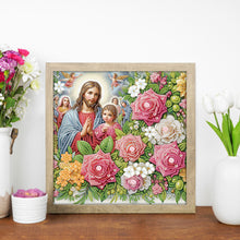 Load image into Gallery viewer, Our Lady Of Jesus 30*30CM Special Shaped Drill Diamond Painting Drill Diamond Painting
