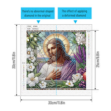 Load image into Gallery viewer, Our Lady Of Jesus 30*30CM Special Shaped Drill Diamond Painting Drill Diamond Painting
