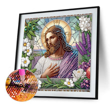 Load image into Gallery viewer, Our Lady Of Jesus 30*30CM Special Shaped Drill Diamond Painting Drill Diamond Painting
