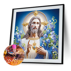 Our Lady Of Jesus 30*30CM Special Shaped Drill Diamond Painting Drill Diamond Painting