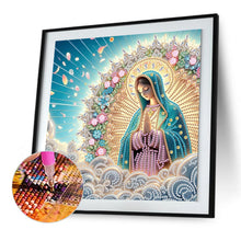 Load image into Gallery viewer, Our Lady Of Jesus 30*30CM Special Shaped Drill Diamond Painting Drill Diamond Painting
