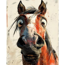 Load image into Gallery viewer, Mischievous Horse 40*50CM(Canvas) Full Round Drill Diamond Painting
