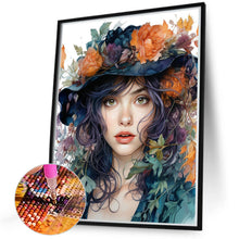 Load image into Gallery viewer, Flower Fantasy Girl 40*50CM Full Round Drill Diamond Painting Drill Diamond Painting
