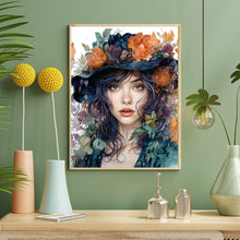 Load image into Gallery viewer, Flower Fantasy Girl 40*50CM Full Round Drill Diamond Painting Drill Diamond Painting
