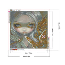 Load image into Gallery viewer, Abstract Girl 50*50CM Full Round Drill Diamond Painting Drill Diamond Painting
