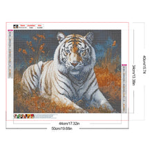 Load image into Gallery viewer, Tiger 50*40CM Full Round Drill Diamond Painting Drill Diamond Painting
