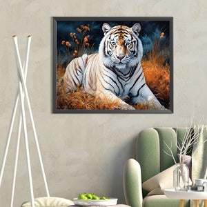 Tiger 50*40CM Full Round Drill Diamond Painting Drill Diamond Painting