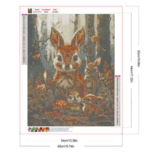 Load image into Gallery viewer, Rabbit 40*50CM Full Round Drill Diamond Painting Drill Diamond Painting
