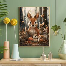 Load image into Gallery viewer, Rabbit 40*50CM Full Round Drill Diamond Painting Drill Diamond Painting
