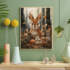 Rabbit 40*50CM Full Round Drill Diamond Painting Drill Diamond Painting