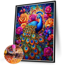 Load image into Gallery viewer, Peacock 40*50CM Full Round Drill Diamond Painting Drill Diamond Painting
