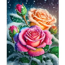 Load image into Gallery viewer, Rose 40*50CM Full Round Drill Diamond Painting Drill Diamond Painting
