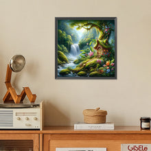 Load image into Gallery viewer, Forest Cabin 30*30CM Full Square Drill Diamond Painting Drill Diamond Painting
