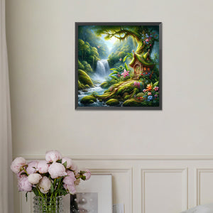 Forest Cabin 30*30CM Full Square Drill Diamond Painting Drill Diamond Painting