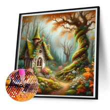 Load image into Gallery viewer, Forest Cabin 30*30CM Full Square Drill Diamond Painting Drill Diamond Painting
