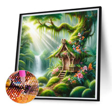 Load image into Gallery viewer, Forest Cabin 30*30CM Full Square Drill Diamond Painting Drill Diamond Painting
