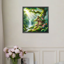 Load image into Gallery viewer, Forest Cabin 30*30CM Full Square Drill Diamond Painting Drill Diamond Painting
