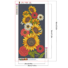 Load image into Gallery viewer, Sunflower 30*60CM Full Round Drill Diamond Painting Drill Diamond Painting
