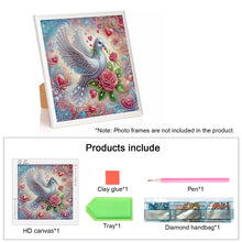 Load image into Gallery viewer, Pigeon 30*30CM Special Shaped Drill Diamond Painting Drill Diamond Painting
